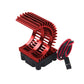 Vgoohobby RC Motor Heatsink 540 545 550 Brushless Brushed Electric Engine Heat Sink with 5-6V Cooling Fan Compatible with Traxxa