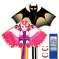 2 Pack Kites For Kids Ages 4-8 8-12 & Adults, Large Black And Unicorn Kite Easy To Fly For Beginner, Beach Kites With Kite Strin
