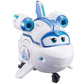 Super Wings 5' Transforming Supercharged Astra Airplane Toys Action Figure, Airplane To Robot In 10 Steps, Toy Plane Vehicle For 3-5 Year Old Boys & Girls, Birthday Gifts For Preschool Kids,White