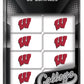 Masterpieces Officially Licensed NCAA Wisconsin Badgers 28 Piece Dominoes Game for Adults