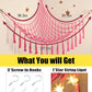 Stuffed Animal Storage Hammock Corner With Led Light - Toy Hanging Organizer Plushie Net - Pink Room Decor For Teen Girls - Cute