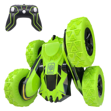 Threeking Double-Sided Driving Rc Stunt Car Toys Remote Control Cars 360-degree Flips Rotating Gifts Presents for Kids Boys/Girl