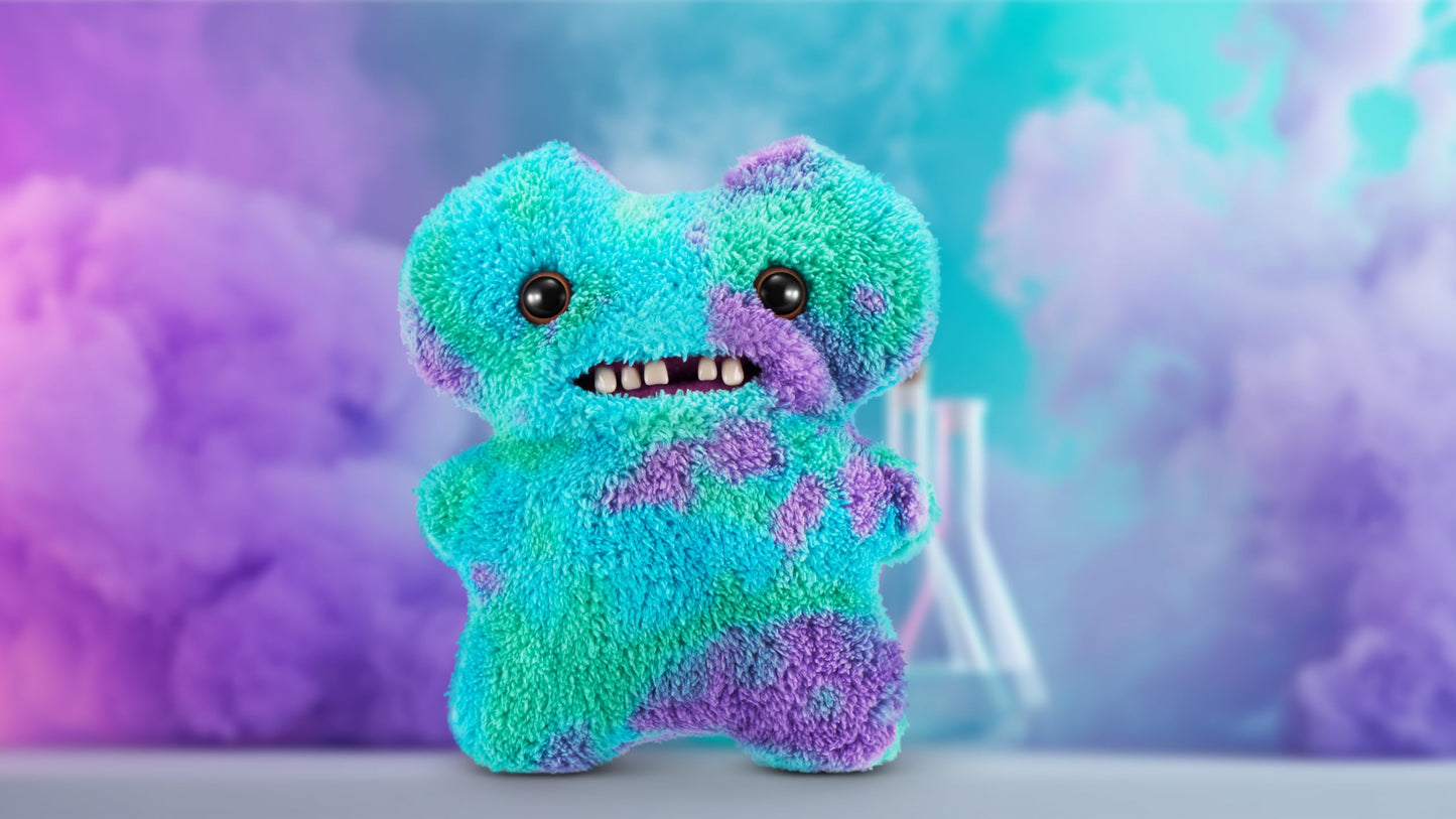 Fuggler Laboratory Misfits Plush Toy - Funny Ugly Monster, Collectible, One Size, Mc Goo Color, Silly and Fun for All Ages