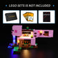 Rorliny Led Light Kit For Lego Minecraft The Pig House 21170 Building Set, Lighting Set Compatible With Lego 21170 (Lights Only,