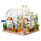 Flower House Building Set, Creative Building Playset With Led Light Christmas Birthday Toys For Girls 6+, Compatible With Lego (