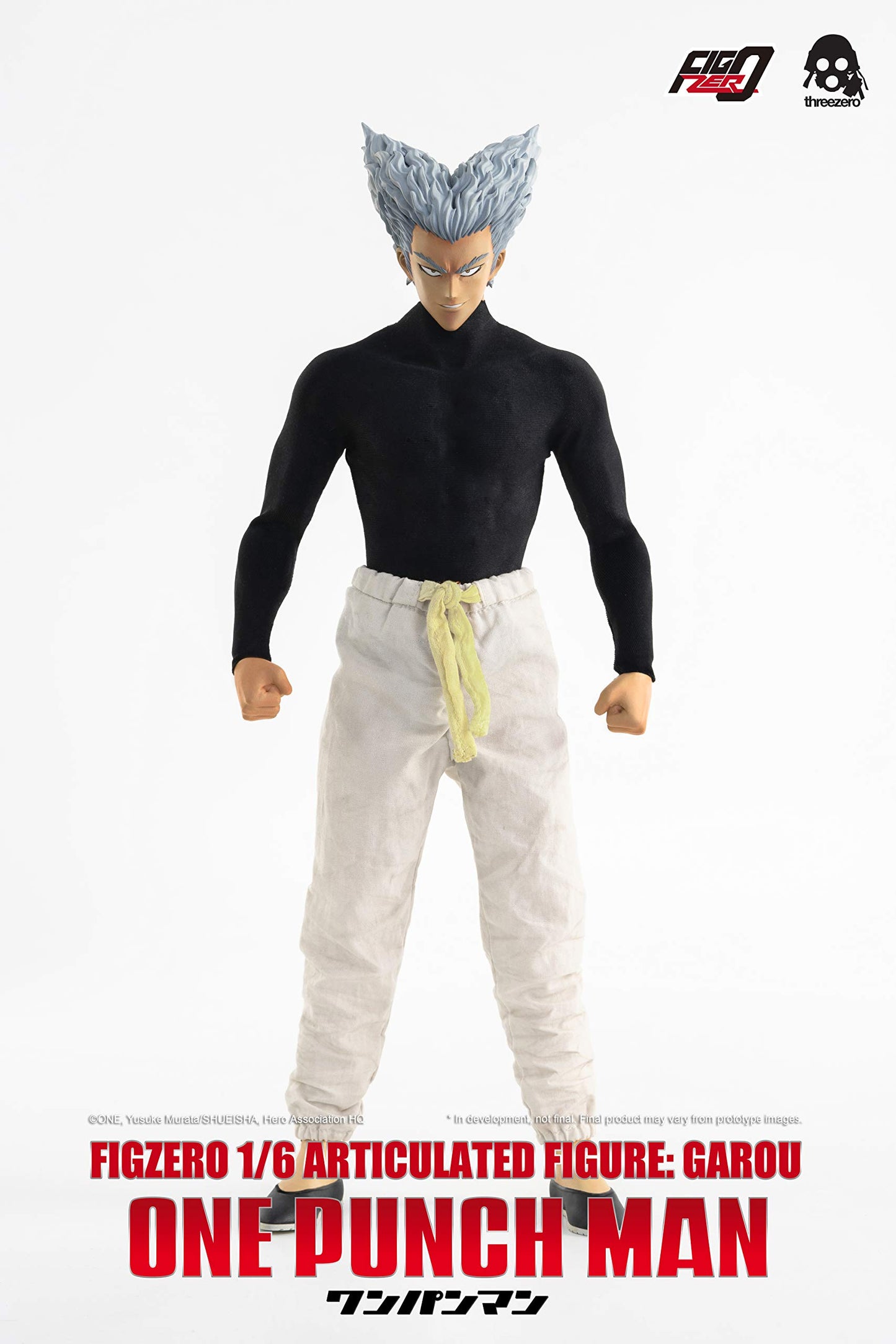 Threezero One-Punch Man: Garou (Season 2) 1:6 Scale Figzero Collectible Figure, Multicolor