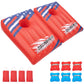 Pool Cornhole 2 Sets, 6 Bean Bags Toss Games With 4 Anchor Bags, Inflatable Cornhole Pool Game Floating Pool Toys For Adults Tee