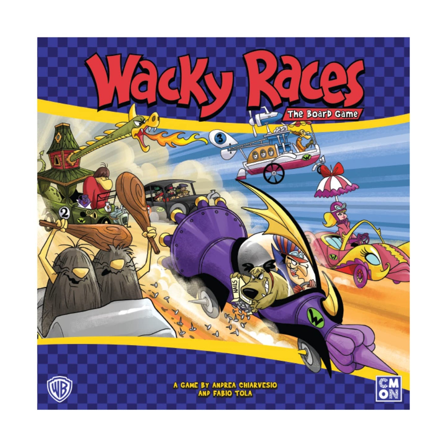 Cmon Wacky Races: The Board Game