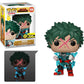 Deku [Glow-In-Dark] (Ee Exc): Funko Pop Animation Vinyl Figure & 1 Compatible Graphic Protector Bundle (40545 - B)