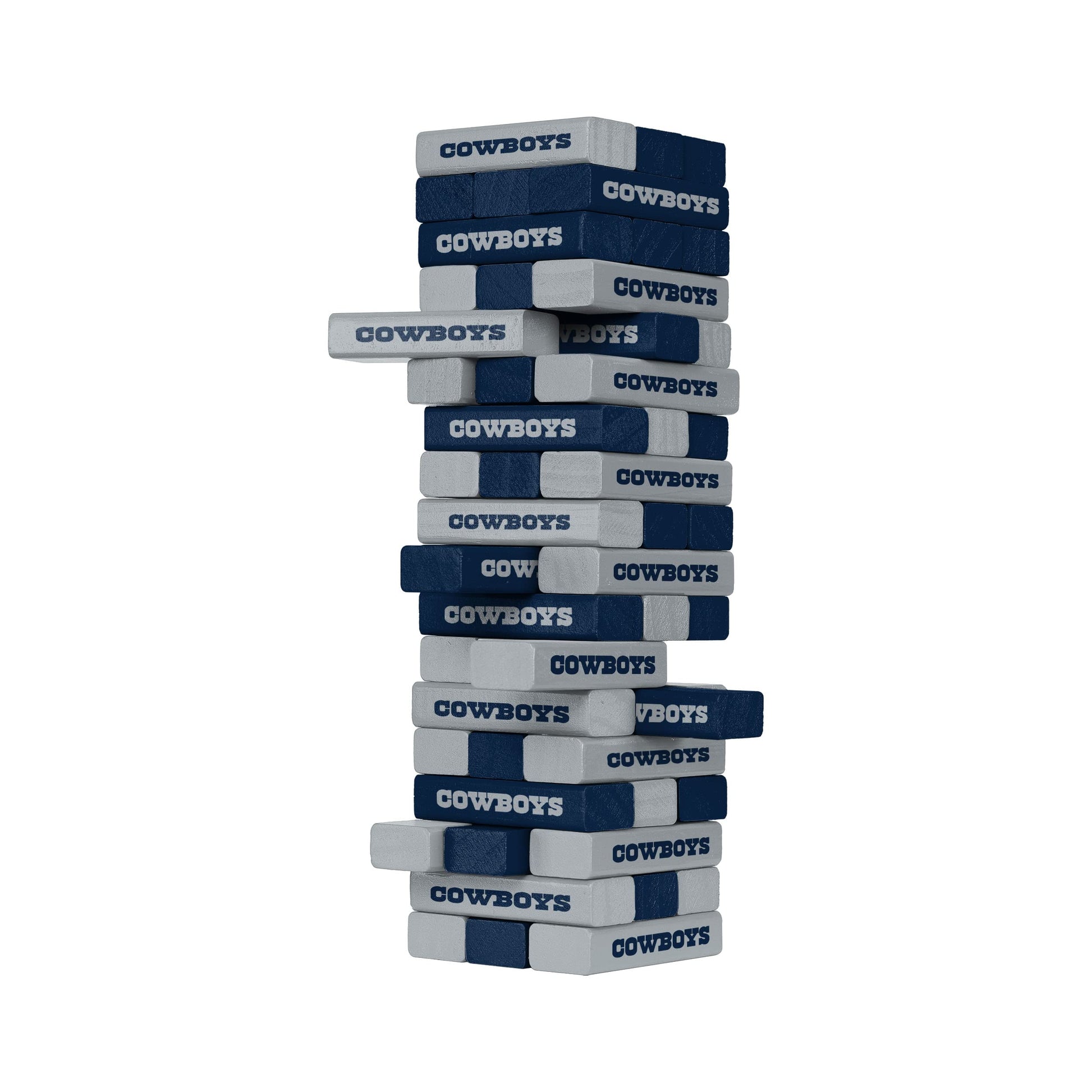 FOCO unisex mature-themed NFL Team Logo Stackable Blocks Game  Team Color  9-864 US