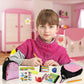 Euclidean Cube 2 Pieces Mini Doll Backpack Toys With 12 Stationery Surprises Inside, Collectible Mini Backpack For Doll With Carabiner, Doll School Supplies For Boys And Girls (Styles And Color Vary)