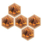Tabletop Monthly Volcano Hex Scenario Game Pieces compatible with Catan's Settlers of Catan, Seafarers, and Catan Expansions (5
