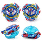 Konikiwa Bey Battling String Launcher  Savior Valkyrie Top Burst Launcher Set  Left and Right Spin Launcher DB Launcher Compatible with All Bey Burst Series - Blue