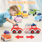 Zmzs Baby Cars For 1 Year Old Boy, Mini Pull Back Trucks For Toddler Age 3, 6 Pcs Infant Friction Powered Push And Pull Vehilces With Playmat Storage Bag, Kids Birthday Gift For 12-18 Months Girls