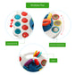 Ricarto Montessori Sensory Toys - Educational Travel Toy for 6-18 Months - Medium Multicolor Plastic - Model RCT222