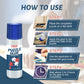 Nariolar Jigsaw Puzzle Glue Clear With Applicator Suitable For Fixing And Hanging Puzzles, Quick Drying, 4-Ounces, 2Pack