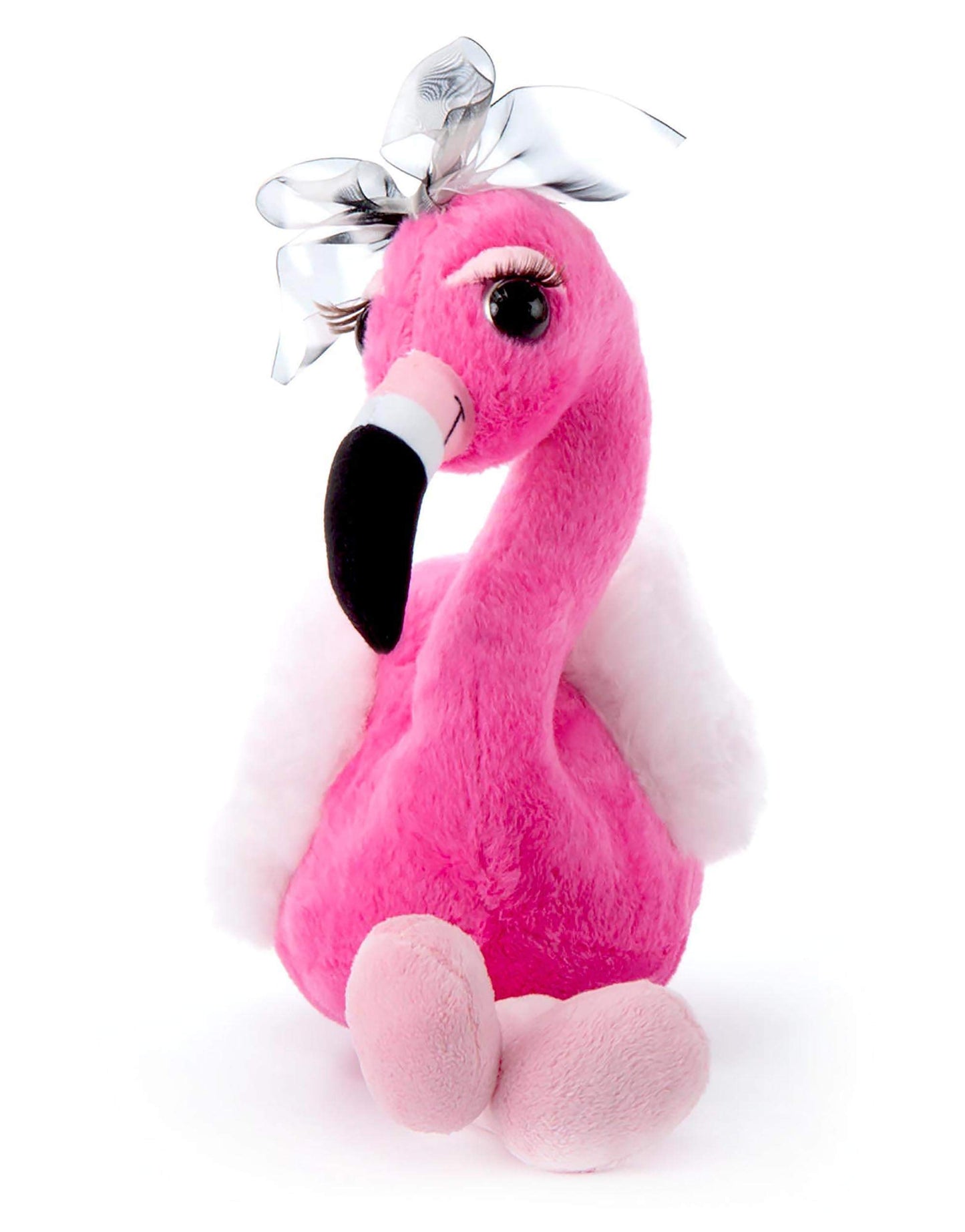 The Petting Zoo Flamingo Stuffed Animal, 14" Pink Plush Toy, Model 718009, Perfect Gift for Girls