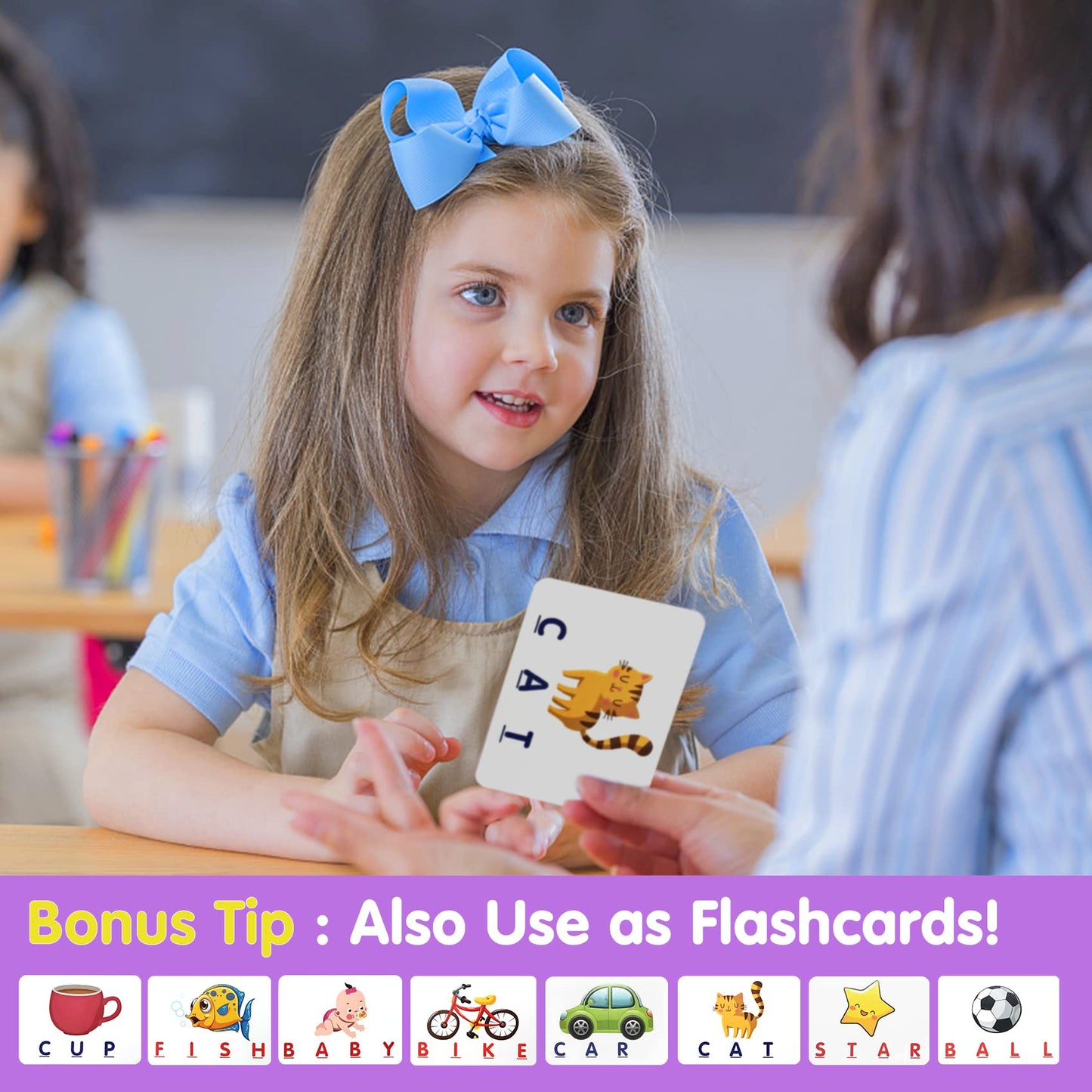 Hahagift Toddler Girl Toys Age 3 4 5 6 7,Matching Letter Game Preschool Learning Educational Toys For Kids 3-8 Year Old Boys Gir
