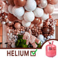Partywoo Dark Brown Large Balloons, 4 Pcs 36 Inch Boho Brown Balloons, Chocolate Brown Big Balloons, Brown Giant Balloons, Jumbo Balloons For Birthday Party Decorations, Brown-Chocolate Brown-F08