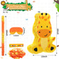 Sratte Piata Bundle with a Blindfold and Bat (16 x 12 x 3 Inches), Cute Animal Piata for Birthday Party Toys Decoration for Anim