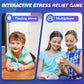 Upgraded Fast Push Game For Kids 6-12, Pop Sensory Fidget Toys For Kids 8-12 Exercises Reaction Birthday Gifts For Boys And Girls Ages 3-12 Years Old & Up(Blue)
