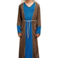 Besserbay Christmas Kid Boy'S Joseph Shepherd Party Outfit Nativity Gown With White Headpiece 8 Years