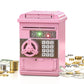 Temi Piggy Bank For Kids, Electronic Coin Money Bank For 3 4 5 6 7 8 9 10 Year Old Girls Gifts, Cash Coin Can Atm Bank For Kids 5-7, Christmas Birthday Gifts (Pink)