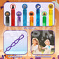 40 Pack Halloween Bubble Wands, Mini Bubble Wands For Halloween Party Favors, Toys For Girls Boys Kids Toddler Adults, Party Bag Stuffers Goodie Bag Filler, Classroom Prizes