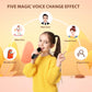 Jeefu Karaoke Machine For Kids, Toys For 3-12 Years Old Girls Gifts, Kids Karaoke Microphone Machine Toy, Best Fun Christmas Bir