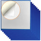 8 Pack Peel And Stick Baseplates, Stickers Baseplates, Compatible With All Major Brands - 10 Inch X 10 Inch (8 Blue)
