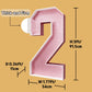 Imprsv 3Ft Rose-Gold 21St-Birthday Decorations Numbers: 21St Birthday Party Anniversary Decorations Large Light Up Numbers 21 Fo