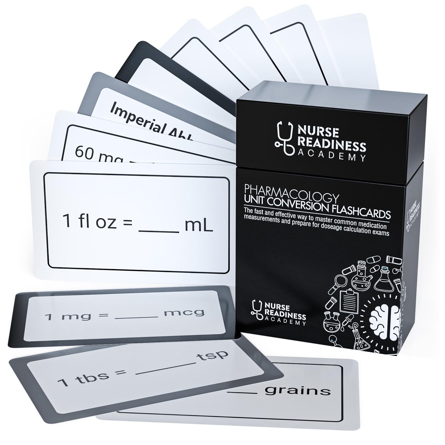 Pharmacology Unit Conversion Flashcards: The Fast and Effective Way to Master Common  Measurements and Crush Your Dosage Calculation Exams - Dose Calc Test Prep for Nursing Students