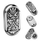 Hidedc Rotation Fidget Slider, Metal Fidget Toys Adults Haptic Coin Infinite Rotation Push, Edc Fidget Toys Sensory Toy For Adul