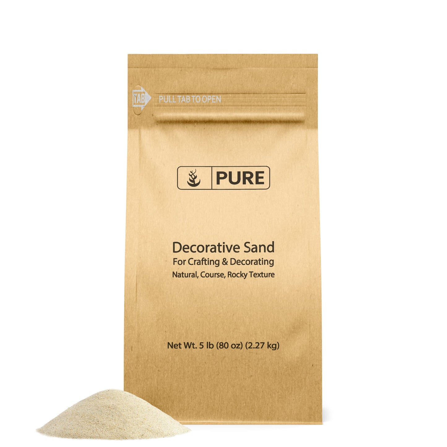 PURE ORIGINAL INGREDIENTS Decorative Sand (5 lb.) by Pure, Real Sand for Use in Crafts, Decor, Vase Filler