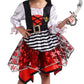 Costumerry Girls Pirate Costume for Halloween Kids Dress Up (5-7Years)