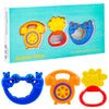 Wishkey Plastic Rattle Toys For Infants, Bpa Free Non-Toxic Shake & Grab Toys For Babies, Early Age Toys, Colorful Toys, Ideal G