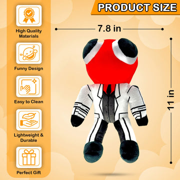 TwCare Red Plush Toy for Kids Adults, Playing with Family, Soft Stuffed Animal Plushie Toys, Plushies Birthday Thanksgiving Chri