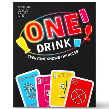 One Drink - Adult Drinking Game For Parties - Fun And Easy Card Game For Game Nights