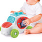Clementoni- Soft Clemmy Sensory Car: Fun & Developmental Play For Babies & Toddlers, Stimulating Textures, Shapes & Stacking Blocks - Multicolored (6+ Months)