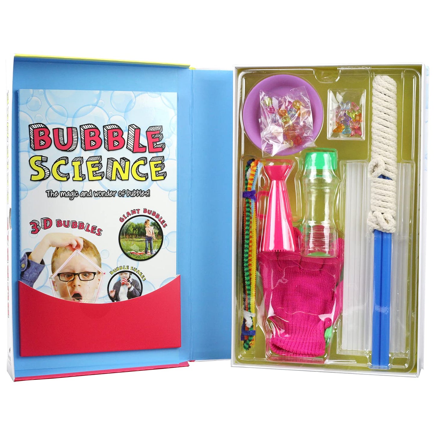 Spicebox Bubble Science Kit For Kids, Fun Learning Toys, Educational Activities And Projects For Children, Girls And Boys Activity Box, Multi Colors, 09100