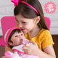 Paradise Galleries Realistic Reborn Baby Girl 19 Inch Doll With Soft Hair 9 Piece Gift Set For Kids Ages 3 And Up - Tall Dreams