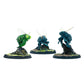 Modiphius Fallout Wasteland Warfare: Creatures Bloatflies - 3 Miniatures, 32Mm Unpainted Figures, Forged In The Fire Wave, Grey