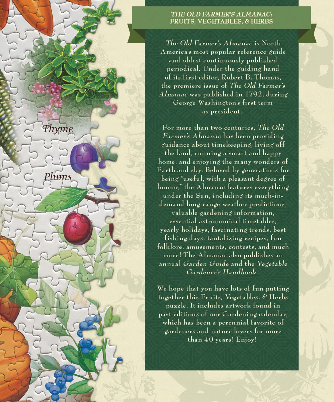 Fruits Vegetables & Berries 1000 Pc