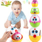 Okkidy Easter Egg Toys For Toddlers - 8 Pcs Nesting & Stacking Chicks, Fillable Plastic Eggs, Educational Easter Gift For 18M, 2