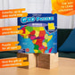 Geotoys GeoPuzzle Africa Jigsaw Puzzle, 65 Pc, Cardboard, Multi, Ages 6-9, Model GEO103