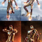 OVONNI 7 Inch Ironman MK42 Action Figure - Collectible, Exquisite Painting, ABS Material, with Accessories (1/10 Scale)