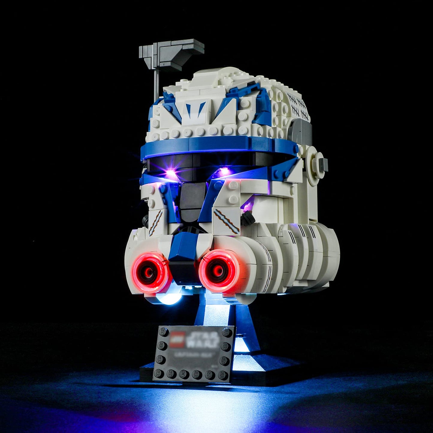 Briksmax Led Lighting Kit For Lego-75349 Captain Rex Helmet - Compatible With Lego Star Wars Building Blocks Model- Not Include Lego Set