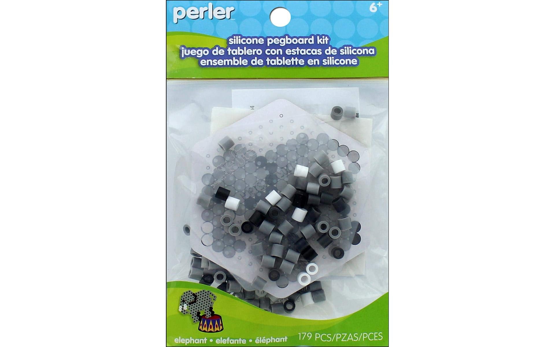 Perler Beads Elephant Fuse Beads Kit, 178pcs