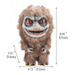 Abitoncc Alien Monster Prop Doll - Creepy Brown Plush Toy, 1" Resin Model, Perfect for Halloween & Collectors