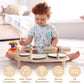 Vanplay Kids Drum Set - Wooden Montessori Musical Toy for Toddlers 1-3, Multi-colored, Perfect Gift for 1-2 Year Olds